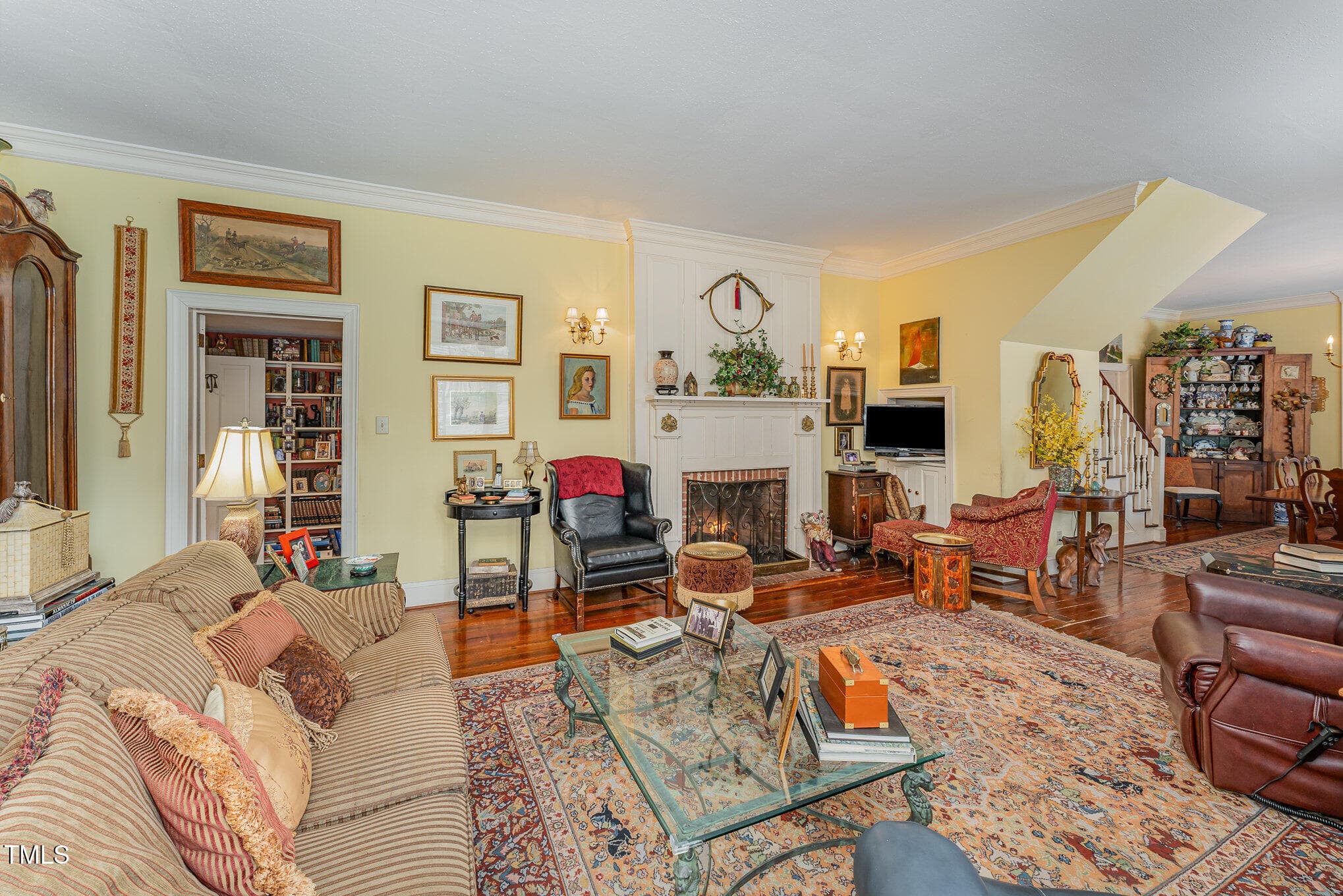 Living Room - 110 E Orange Street, Hillsborough, NC 27278, Hillsborough