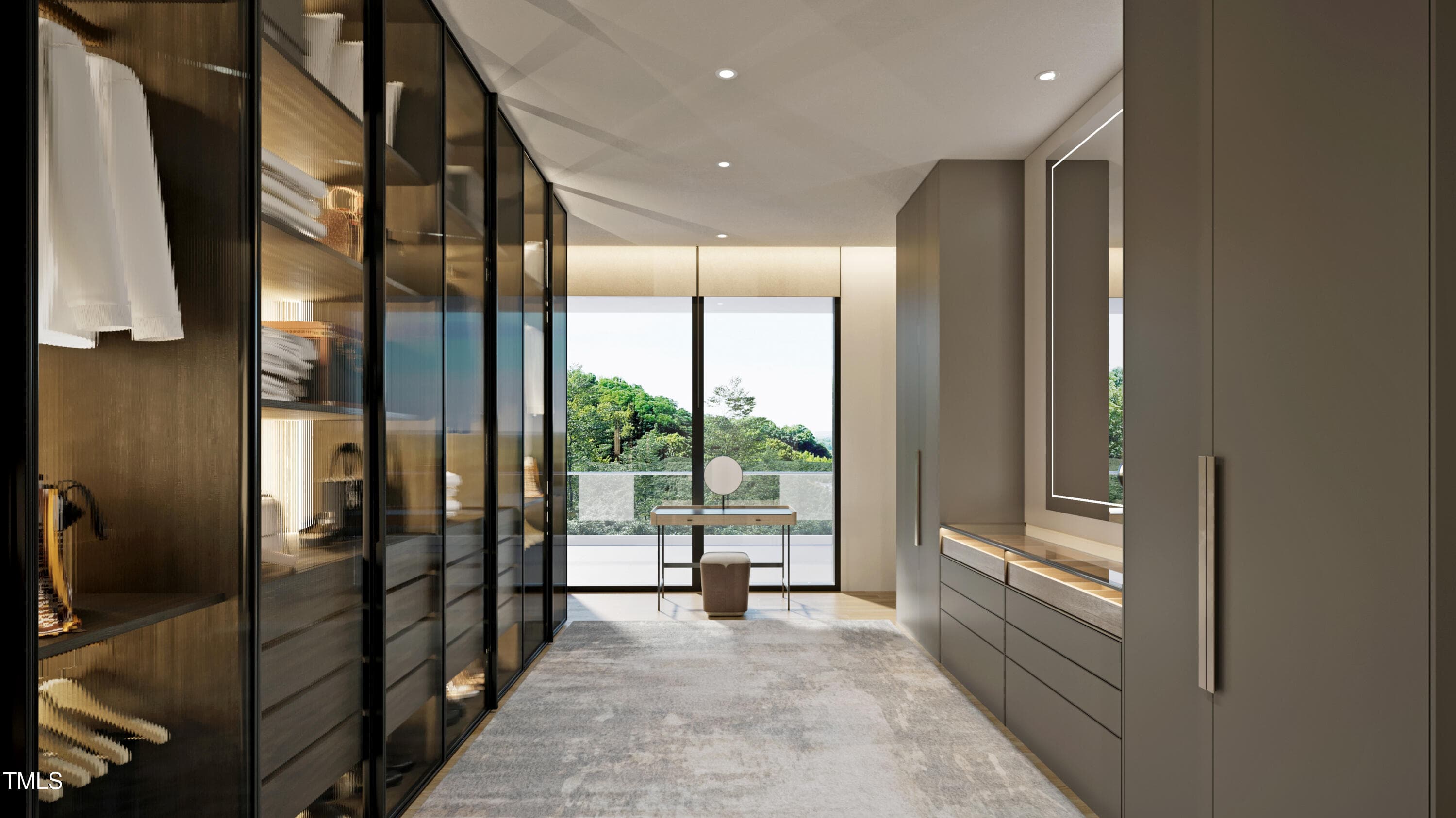 MASTER WALKING CLOSET - 5909 Tower Grove Drive, Raleigh, NC 27614, Raleigh