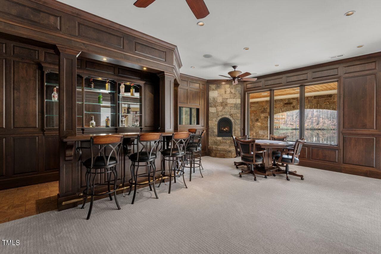 English Pub downstairs - 102 Anna Lake Lane, Cary, NC 27513, Cary