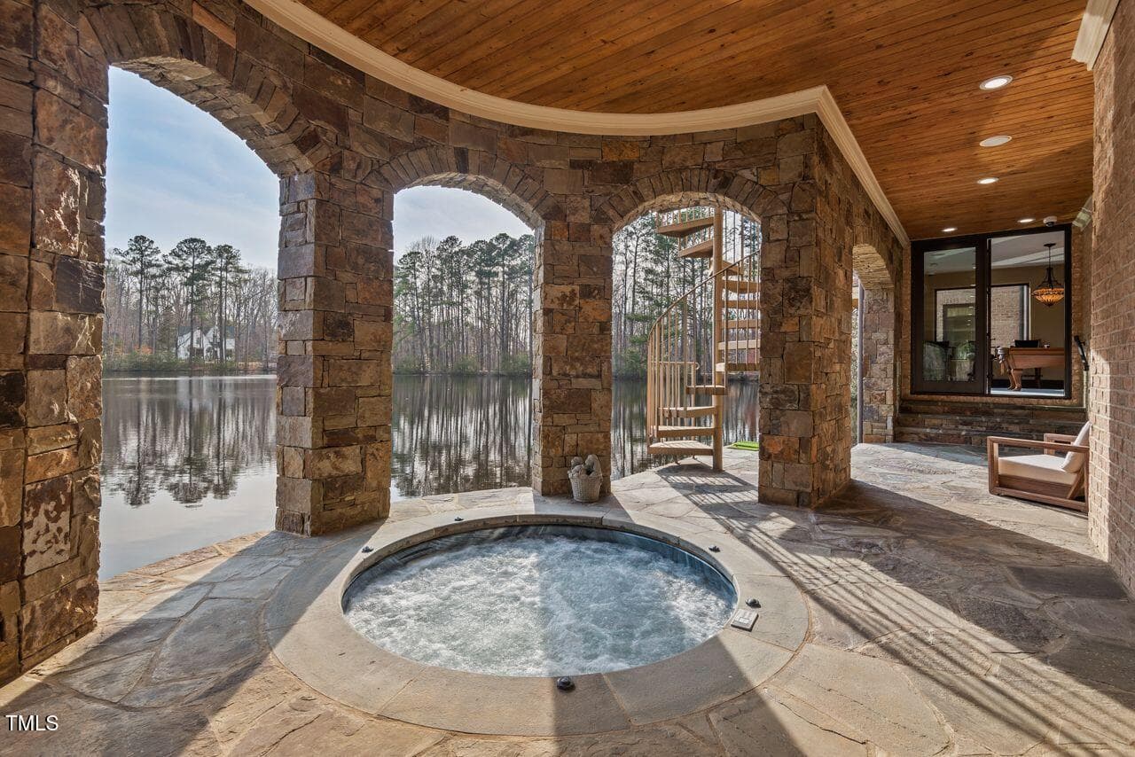 Downstairs hottub - 102 Anna Lake Lane, Cary, NC 27513, Cary