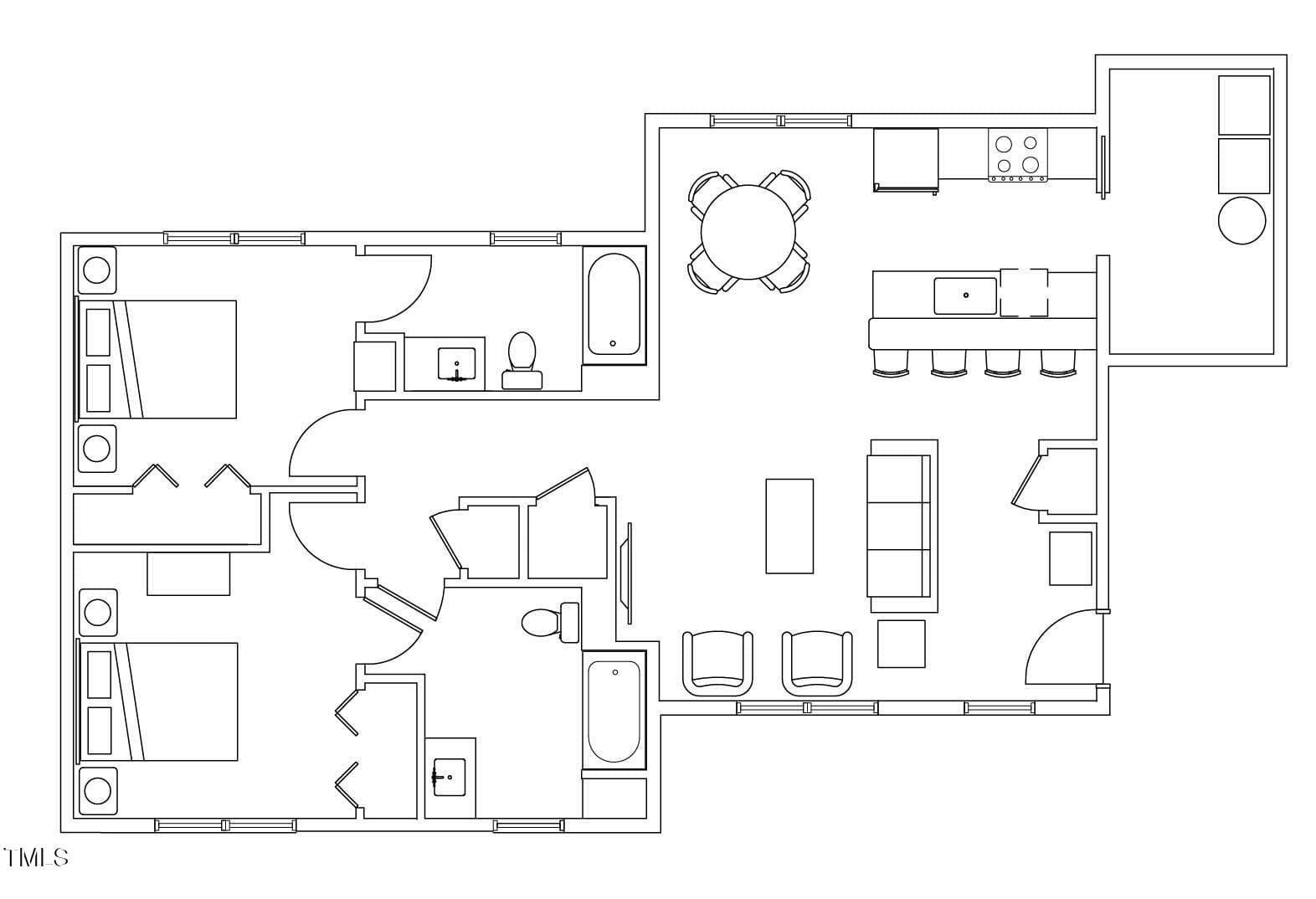 Bellamy_206_Floorplan - 110 Bellamy Lane 206, Chapel Hill, NC 27516, Chapel Hill