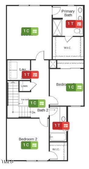 Second Floor - 518 Sunset Lake Drive, Durham, NC 27703, Durham