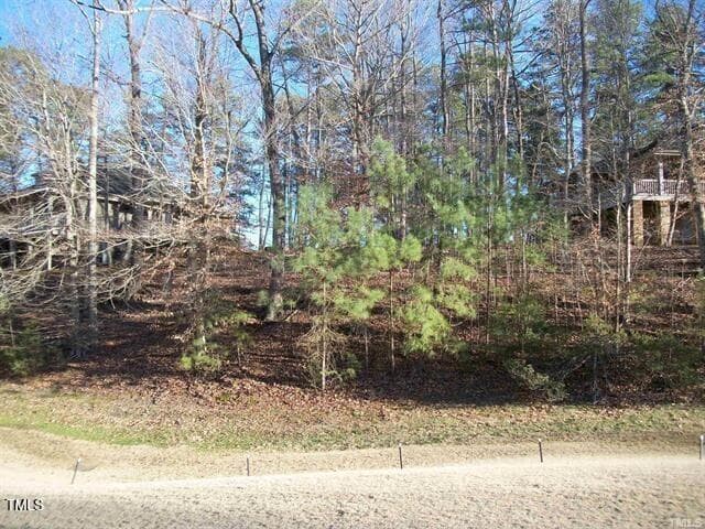 Ginny Lot from Road - 11471 Club Drive, Chapel Hill, NC 27517, Chapel Hill