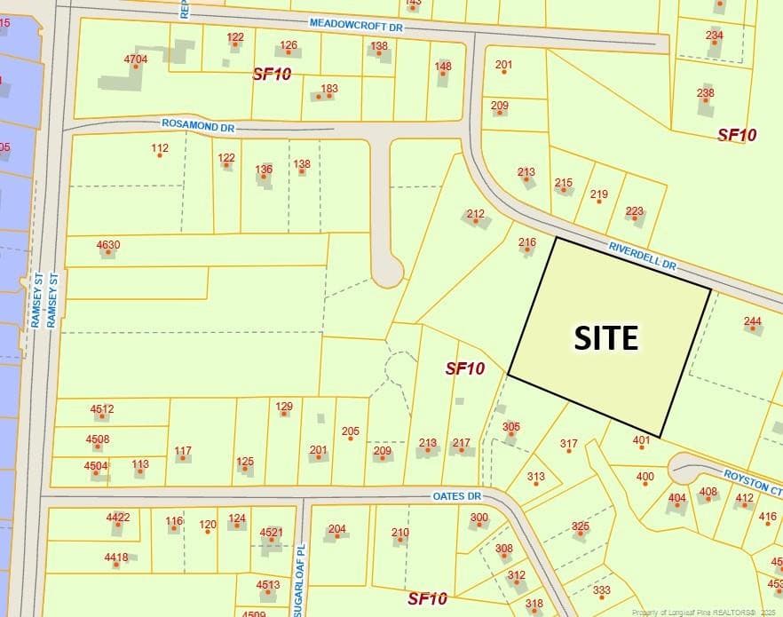 Zoning - Riverdell Drive, Fayetteville, NC 28311, Fayetteville