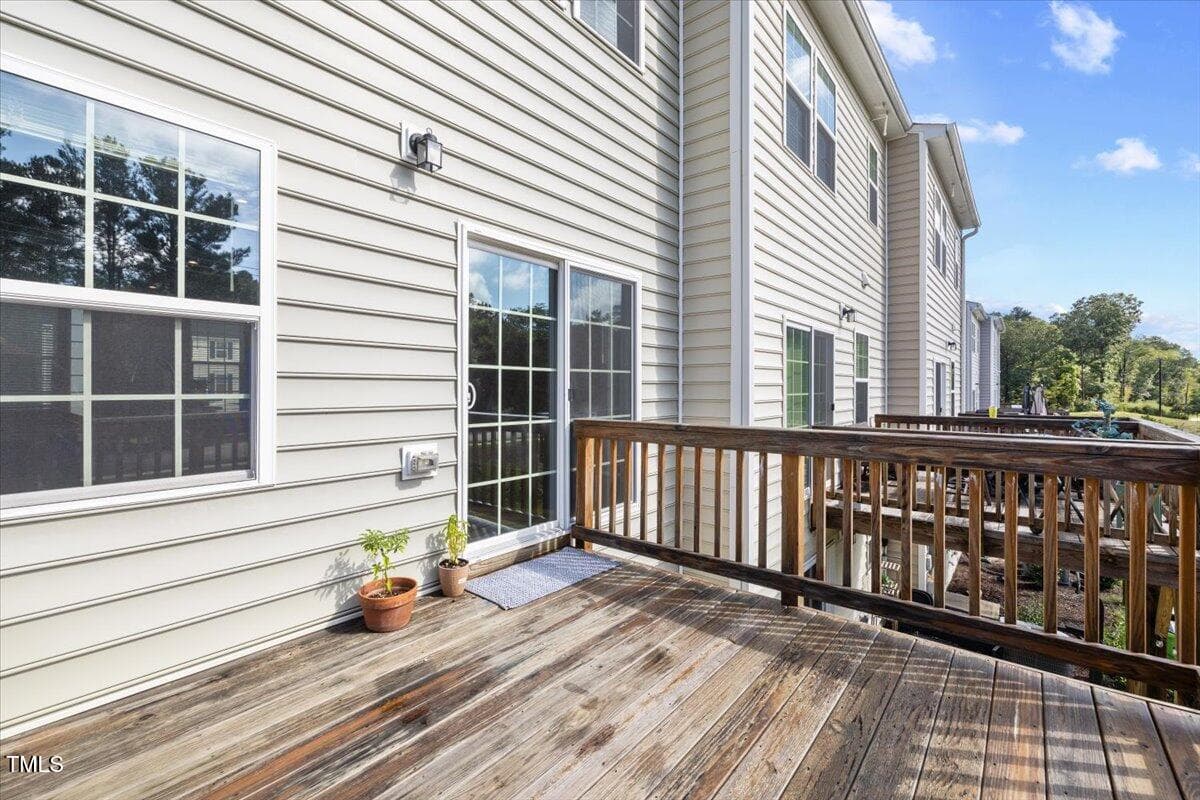 BACK DECK - 6620 Pathfinder Way, Raleigh, NC 27616, Raleigh