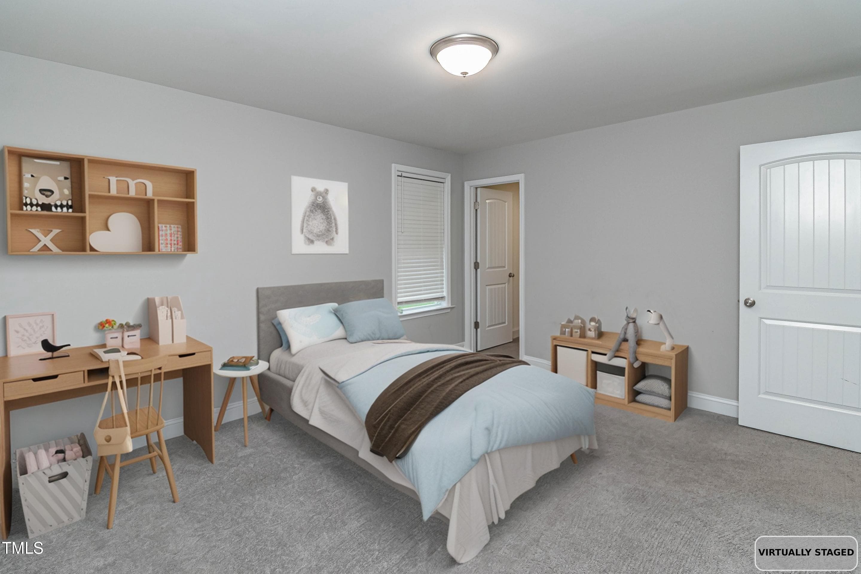 Staged-bedroom - 313 Aaron'S Place, Goldsboro, NC 27530