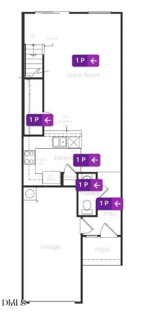 First Floor - 3033 Glen Lyon Drive, Durham, NC 27703, Durham