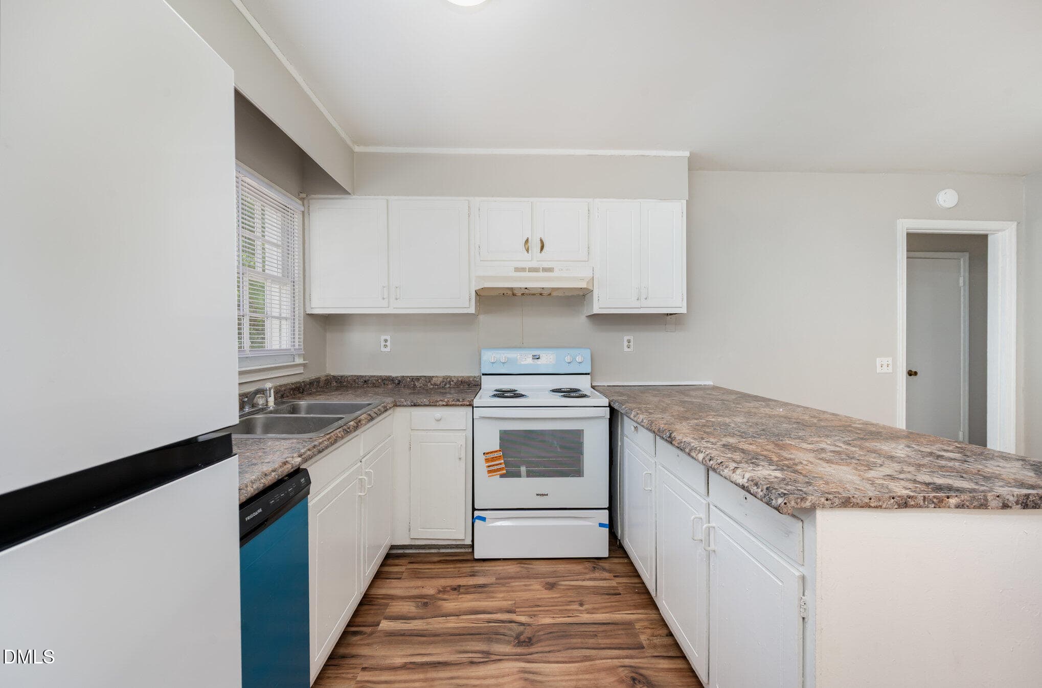 Kitchen with Painted Cabinets - 104 Deblyn Court, Durham, NC 27713, Durham