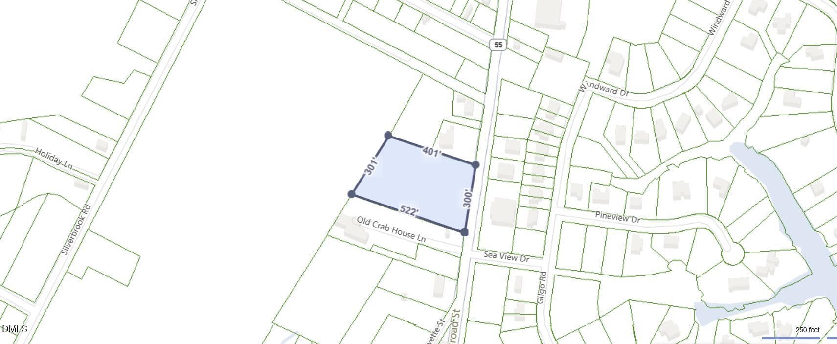area-map - 1109 Broad Street, Oriental, NC 28571, Oriental