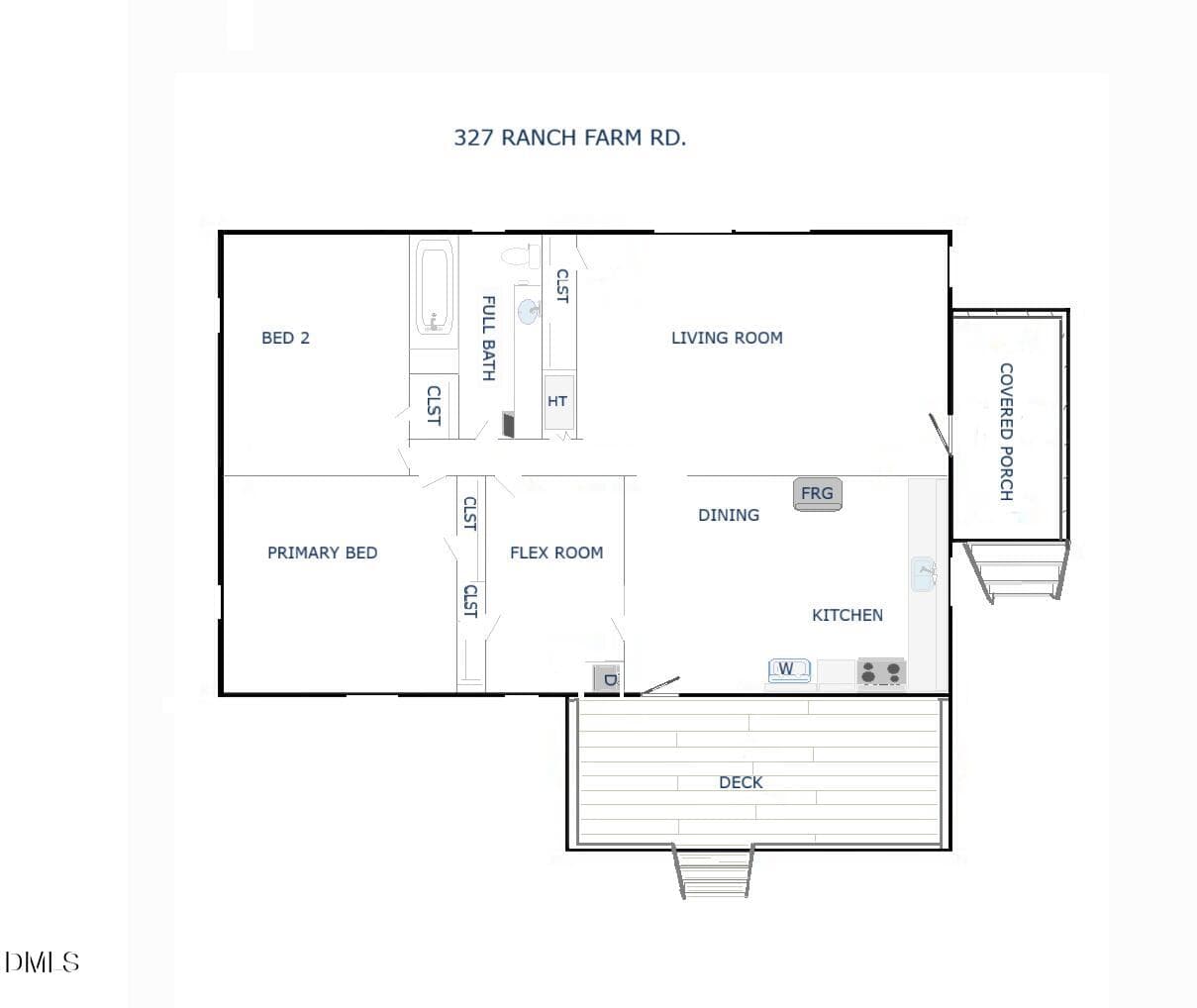 FLOORPLAN - 327 Ranch Farm Road, Raleigh, NC 27603, Raleigh