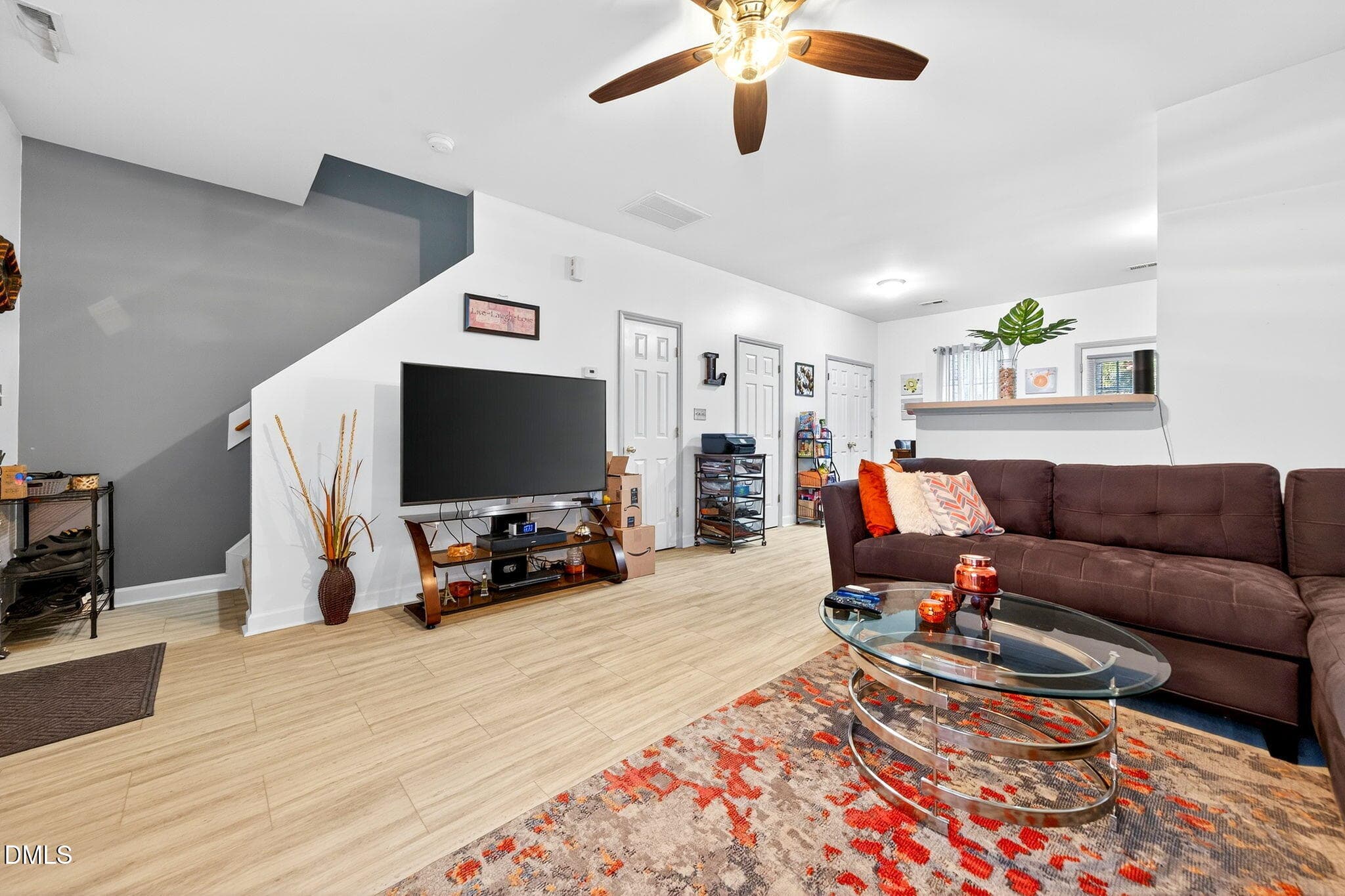 View from Front of Living Room - 6010 San Marcos Way, Raleigh, NC 27616, Raleigh