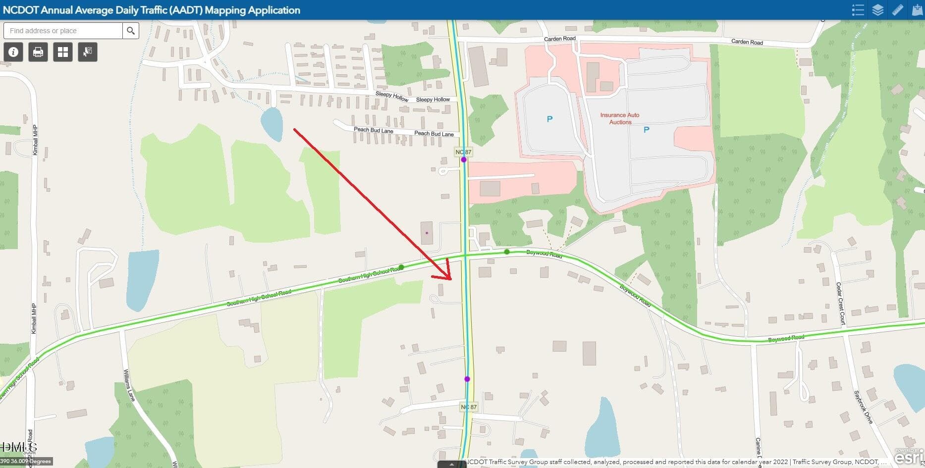 AADT - 3015 S Nc 87, Graham, NC 27253