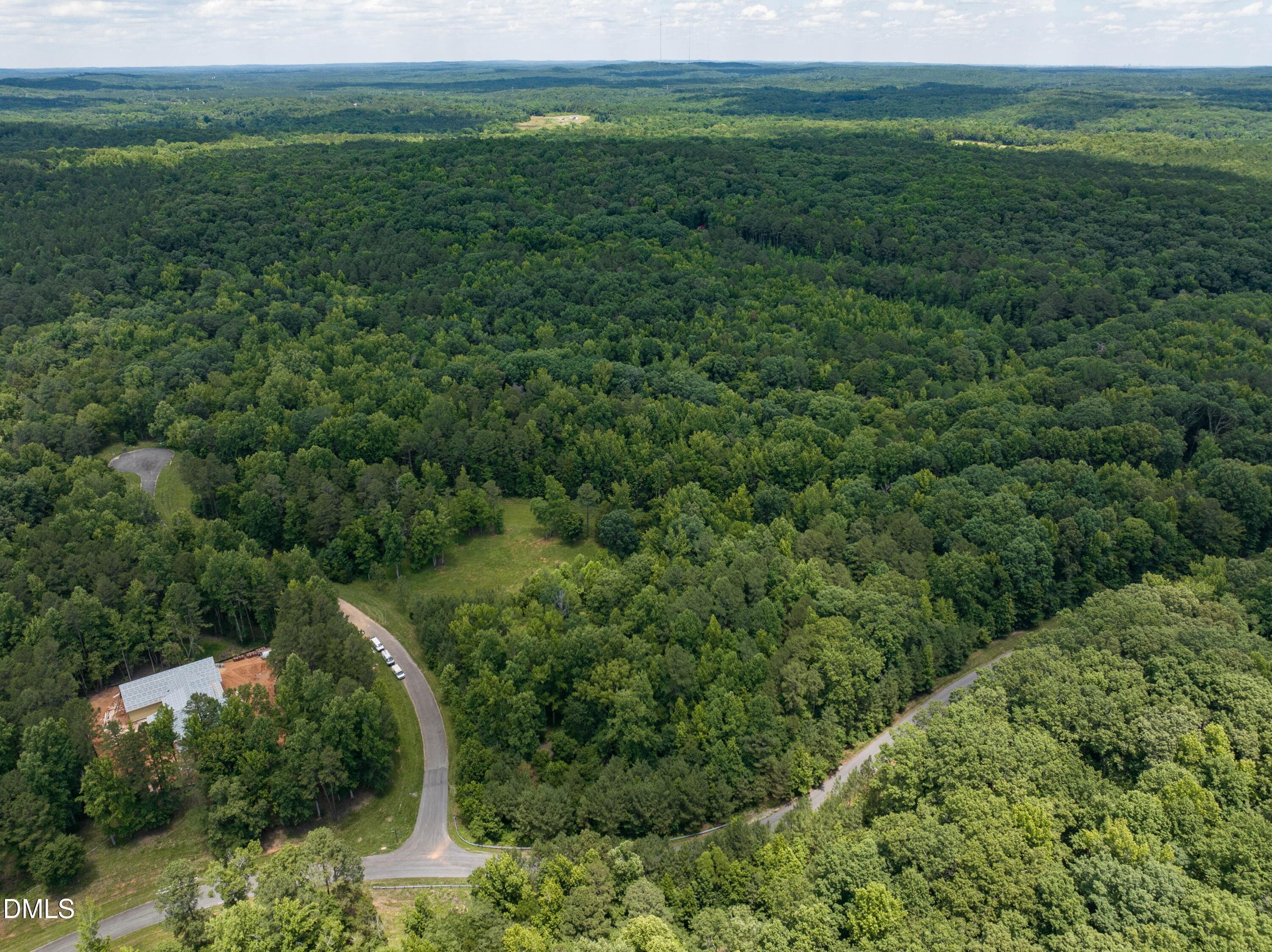 Lot 18 aerial 3 - 60 Clear Springs Court, Pittsboro, NC 27312