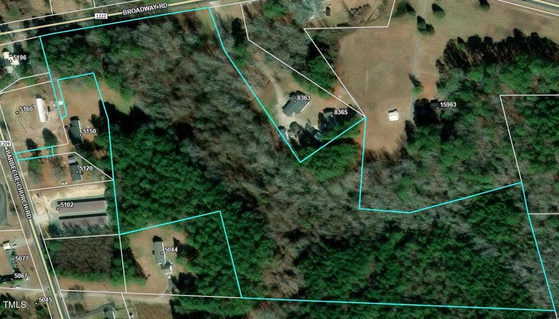 Aerial Pic Close Up - 5150 Barbecue Church Road, Sanford, NC 27332, Sanford