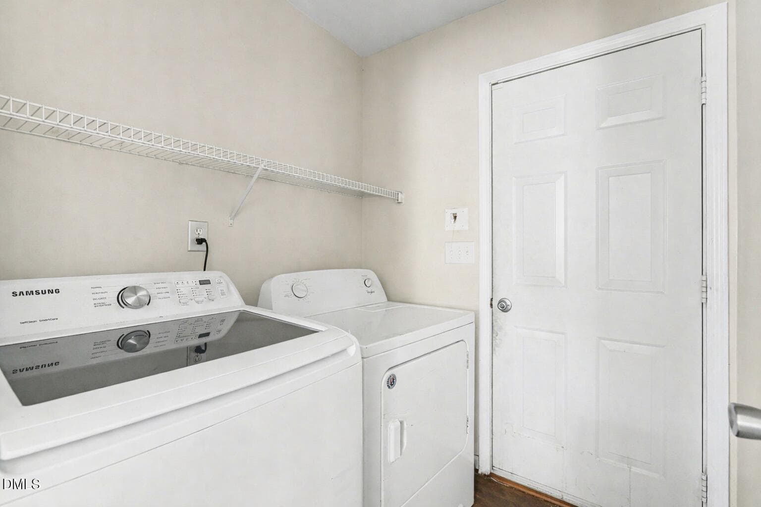 Clean laundry room setup - 604 Bellmeade Bay Drive, Durham, NC 27703, Durham