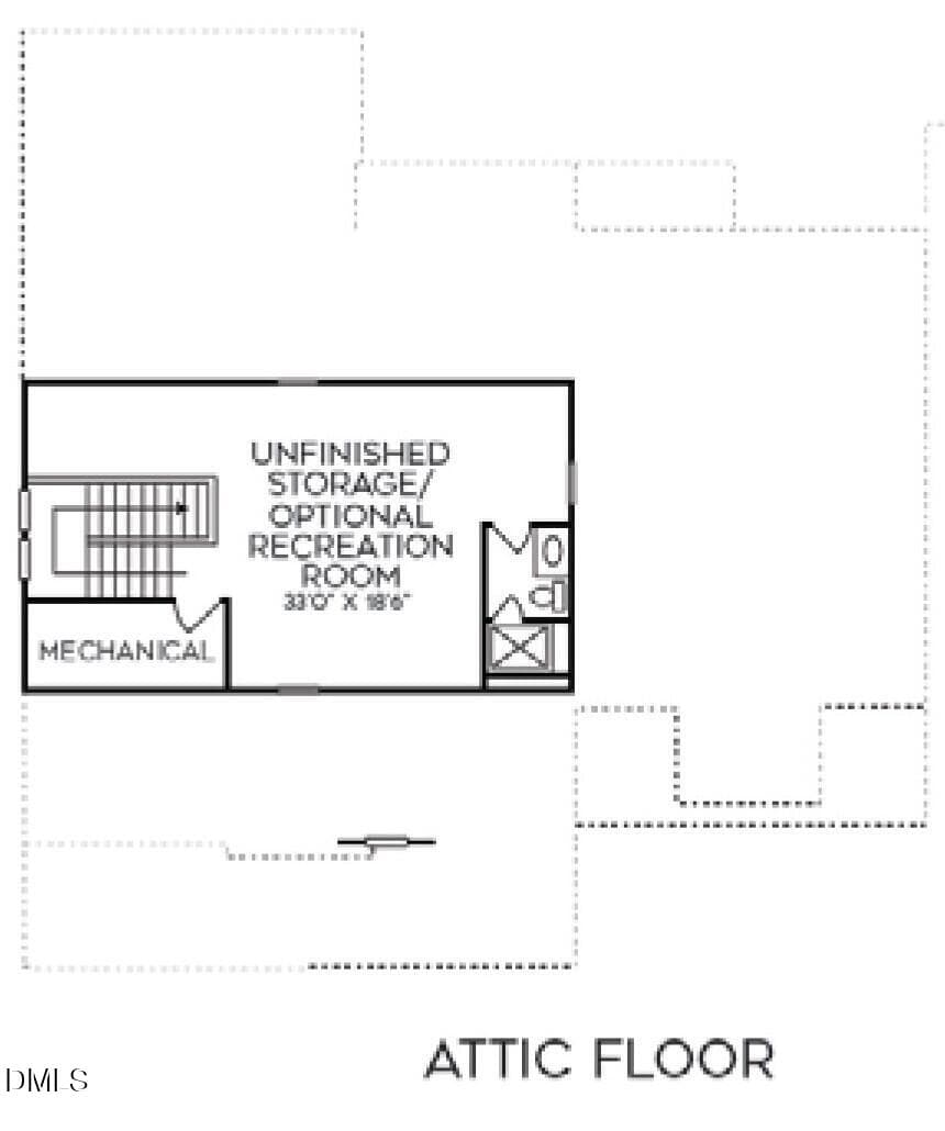 3rd Floor Attic - 160 Broadleaf Lane, Youngsville, NC 27596, Youngsville