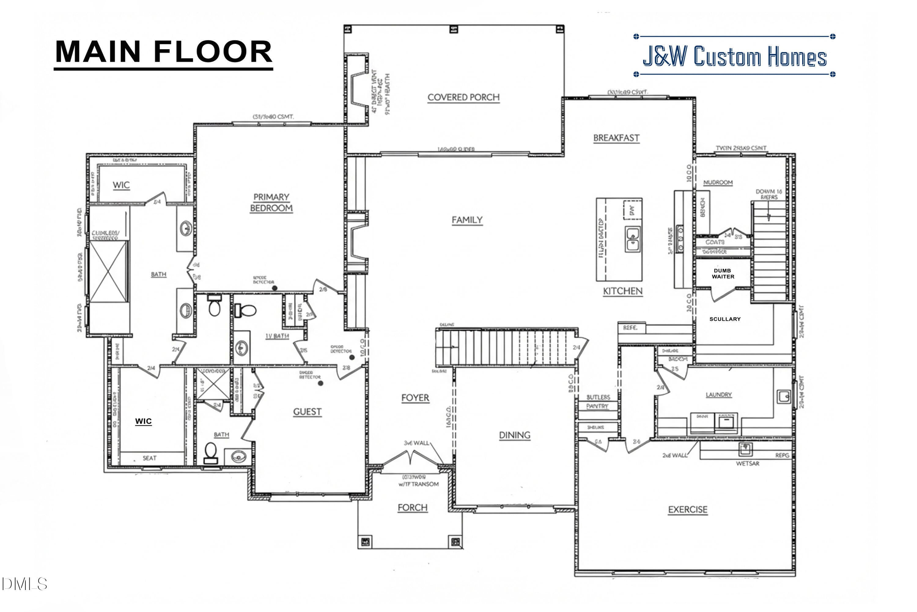 Main Floor - 3521 Brook Drive, Raleigh, NC 27609, Raleigh
