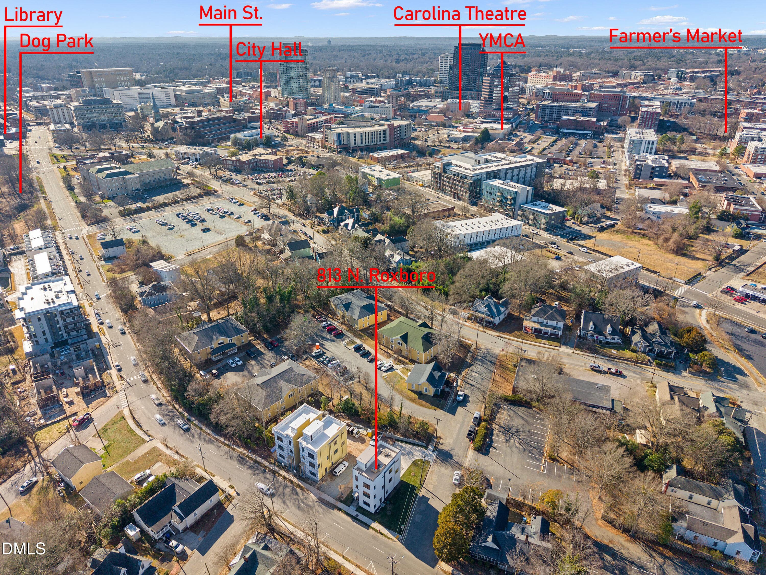 76-813 N Roxboro St (drone)_ (8) - 813 N Roxboro Street, Durham, NC 27701, Durham
