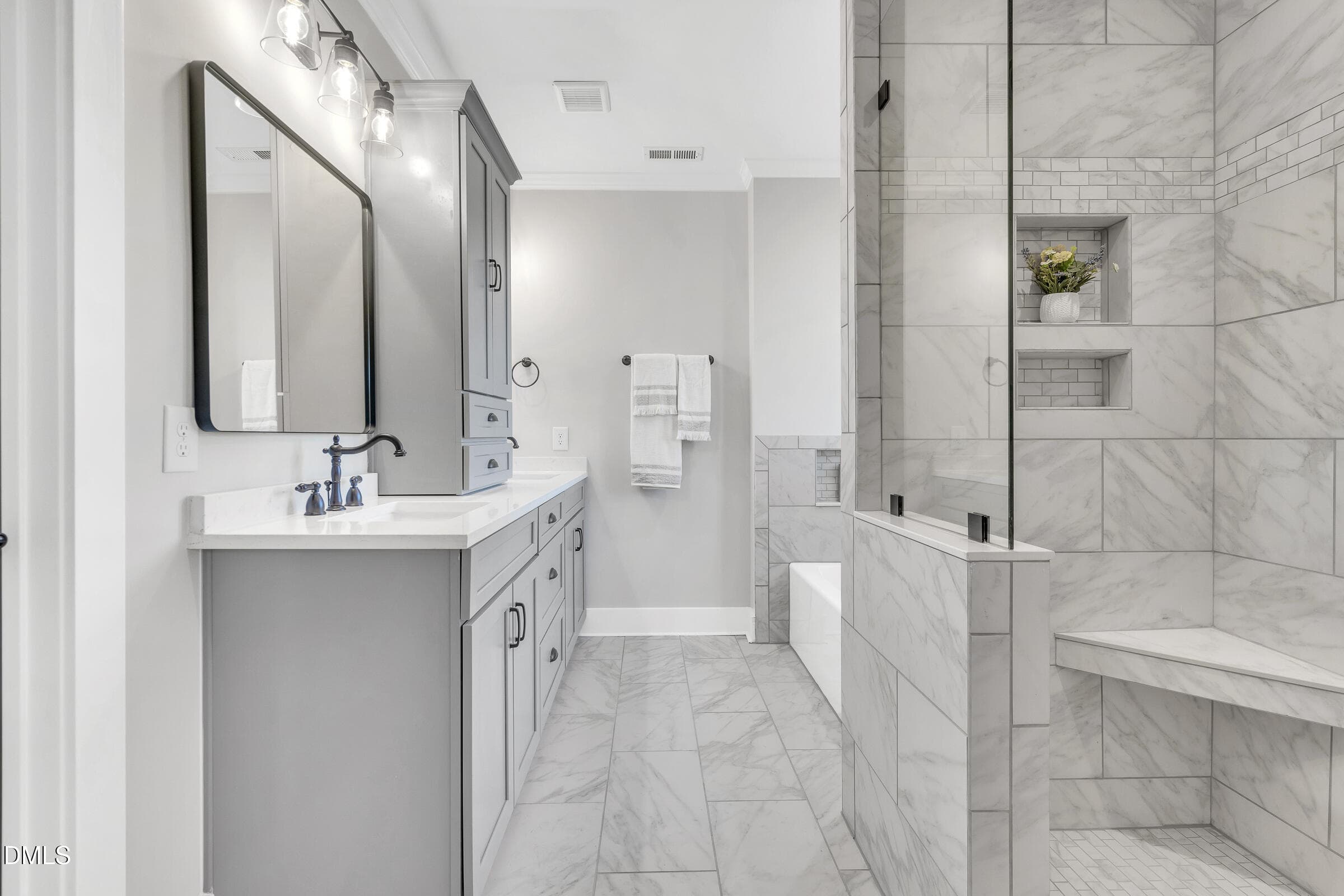 Primary bathroom - 701 Eva Street, Durham, NC 27701, Durham