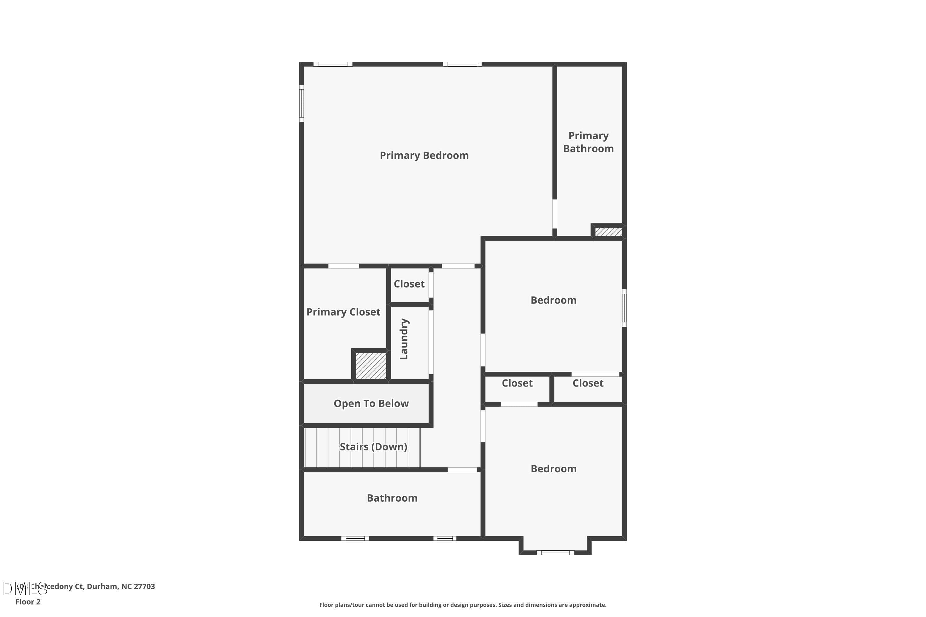 Floor-2 - 608 Chalcedony Court, Durham, NC 27703, Durham