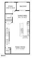 Julianne FP 1 Study - 110 Byrum Street 307, Cary, NC 27511, Cary