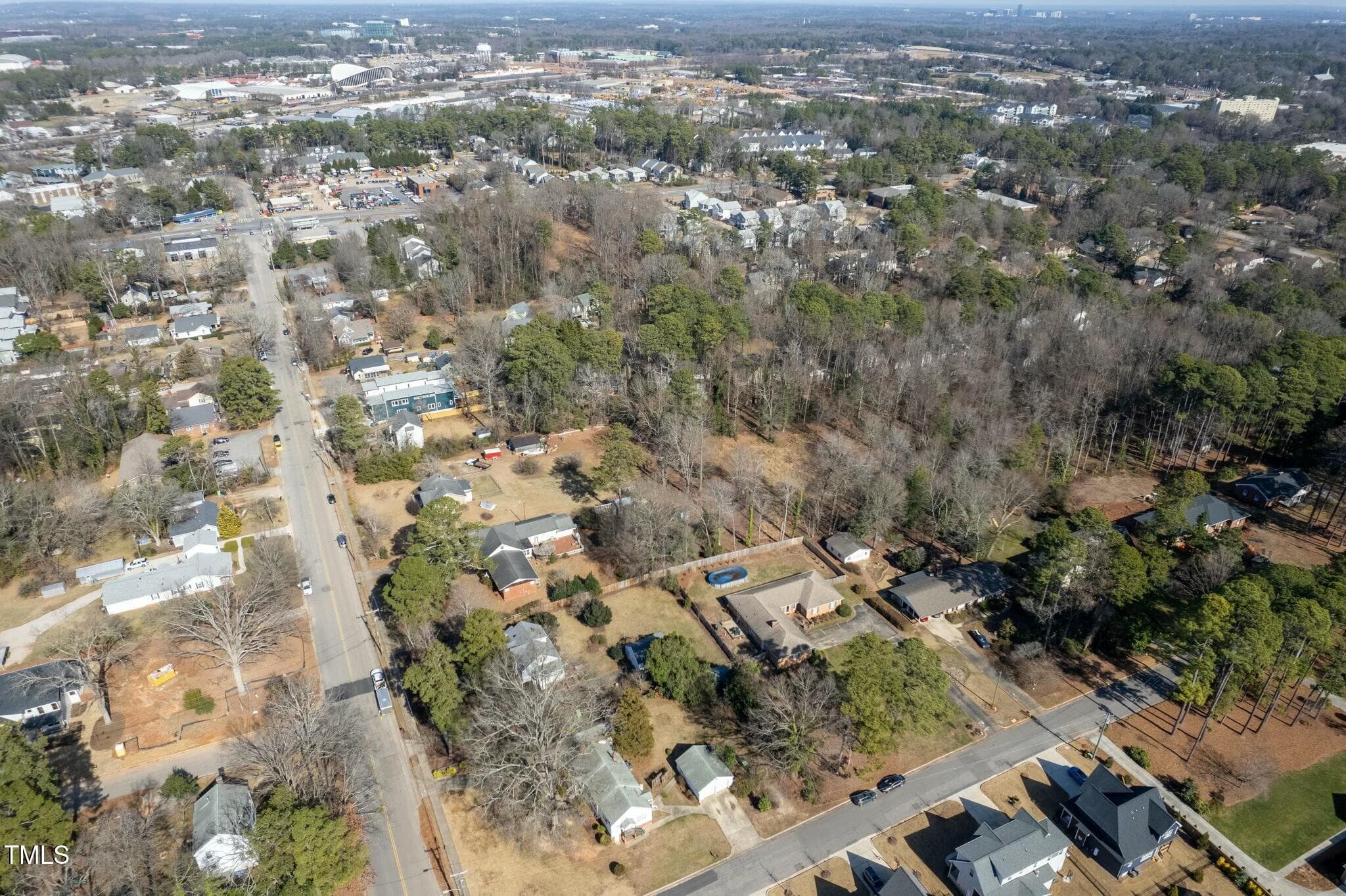 611 Powell Drive - Aerial Photo - 613 Powell Drive, Raleigh, NC 27606, Raleigh