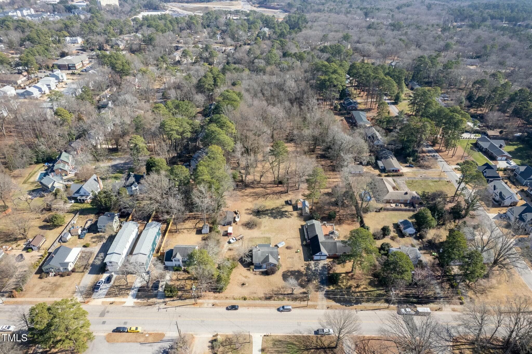 611 Powell Drive - Aerial Photo - 613 Powell Drive, Raleigh, NC 27606, Raleigh