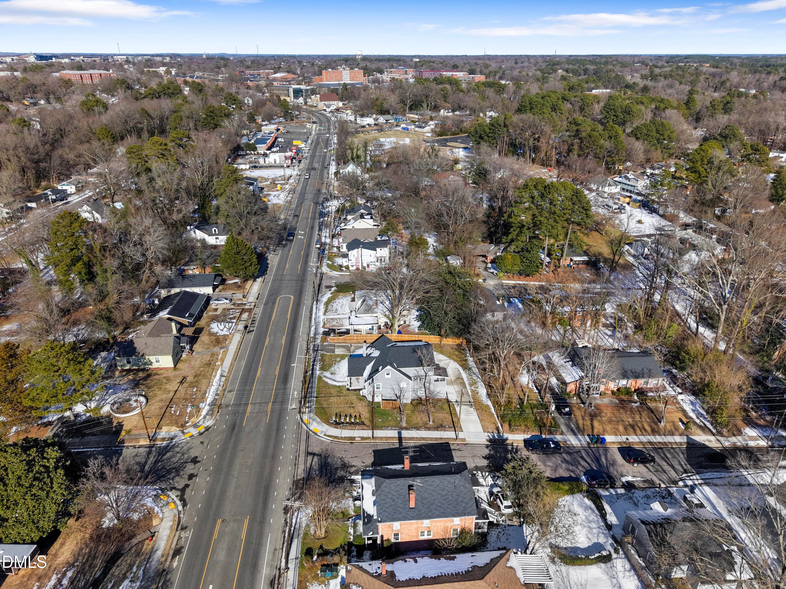 Aerial - 2617 Fayetteville Street, Durham, NC 27707, Durham