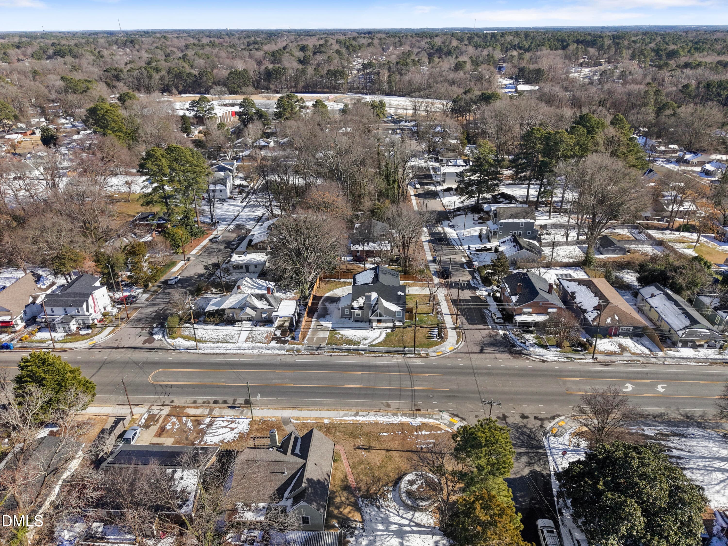Aerial - 2617 Fayetteville Street, Durham, NC 27707, Durham