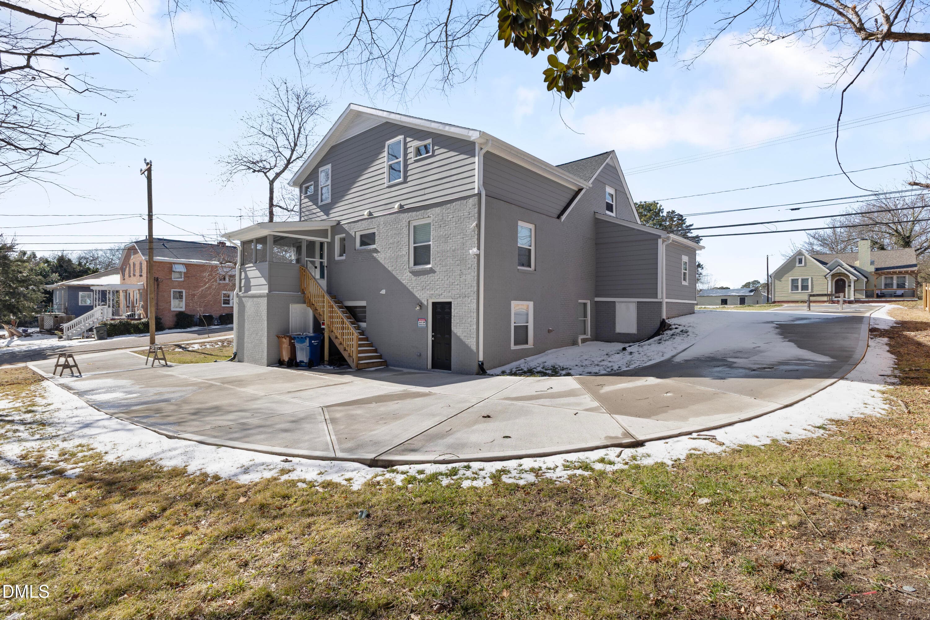 Back/Side View - 2617 Fayetteville Street, Durham, NC 27707, Durham