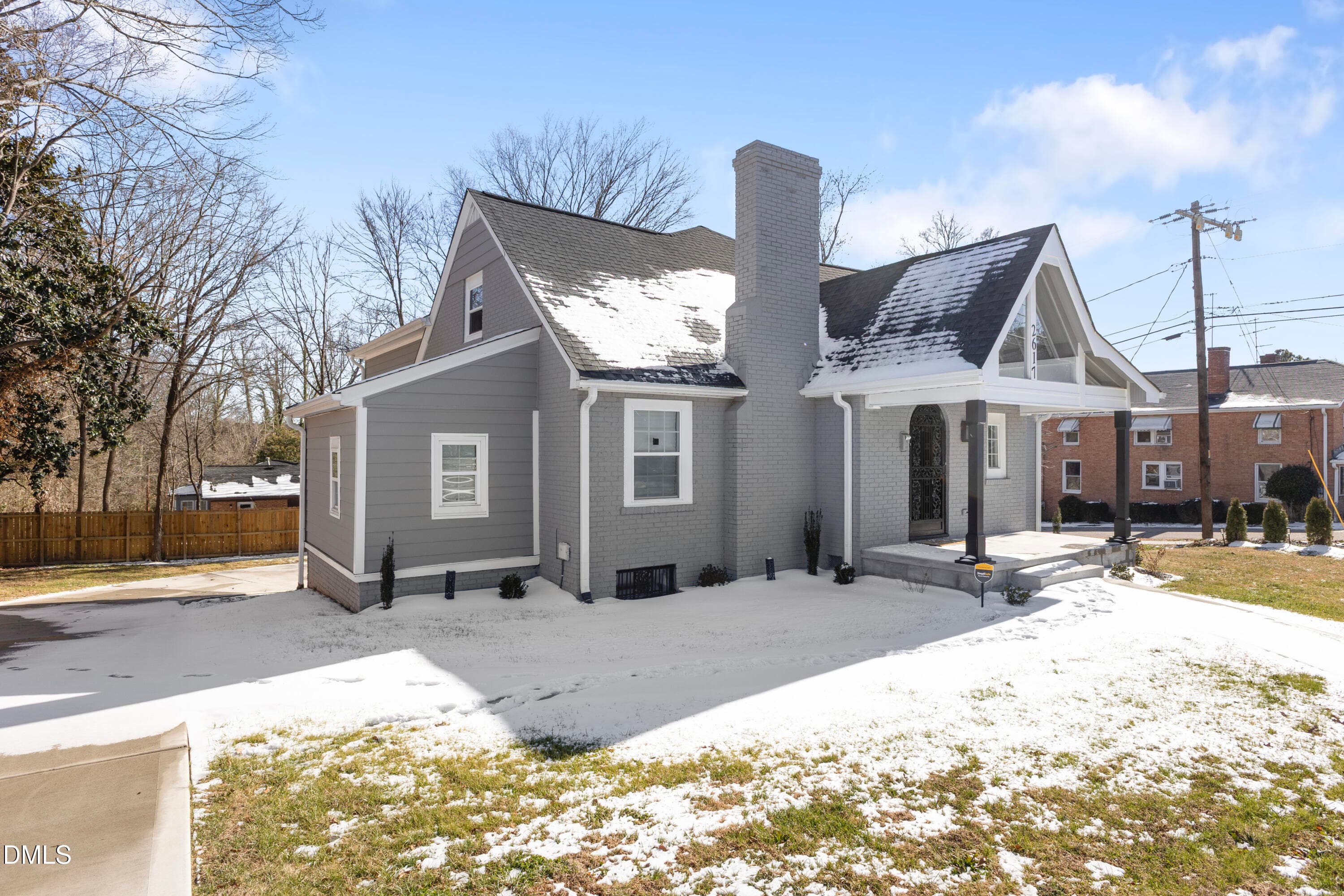 Front/Side View - 2617 Fayetteville Street, Durham, NC 27707, Durham