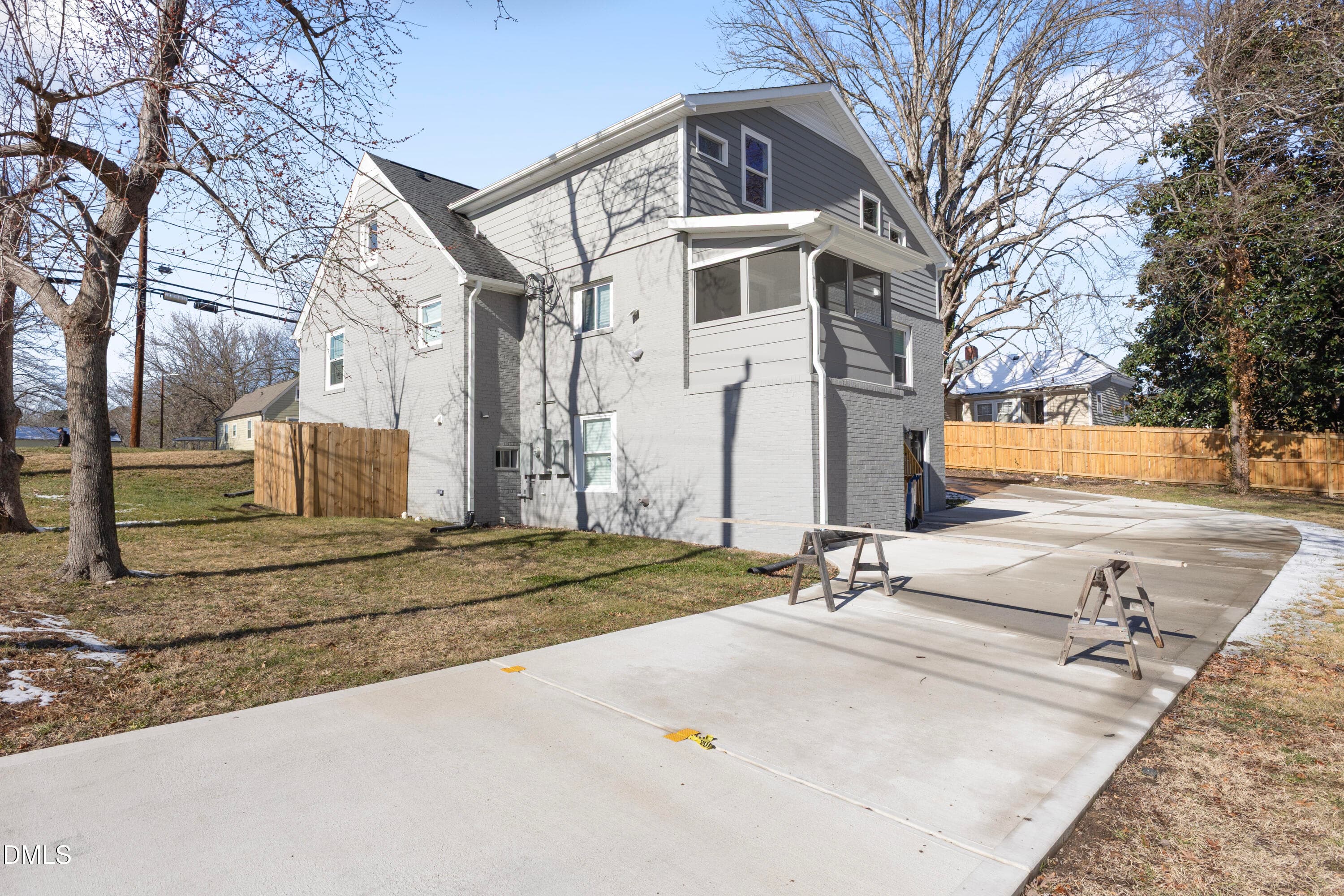 Back/Side View - 2617 Fayetteville Street, Durham, NC 27707, Durham