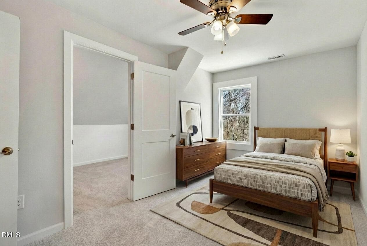 Bedroom 3 (Virtually Staged) - 2617 Fayetteville Street, Durham, NC 27707, Durham