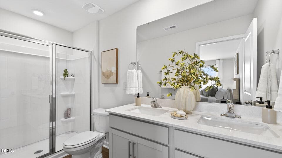 Bathroom - 283 Rusling Leaf Drive, Fuquay Varina, NC 27526