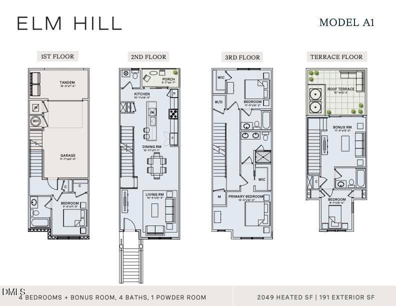 A1 - 518 Morehead Avenue 202, Durham, NC 27707, Durham