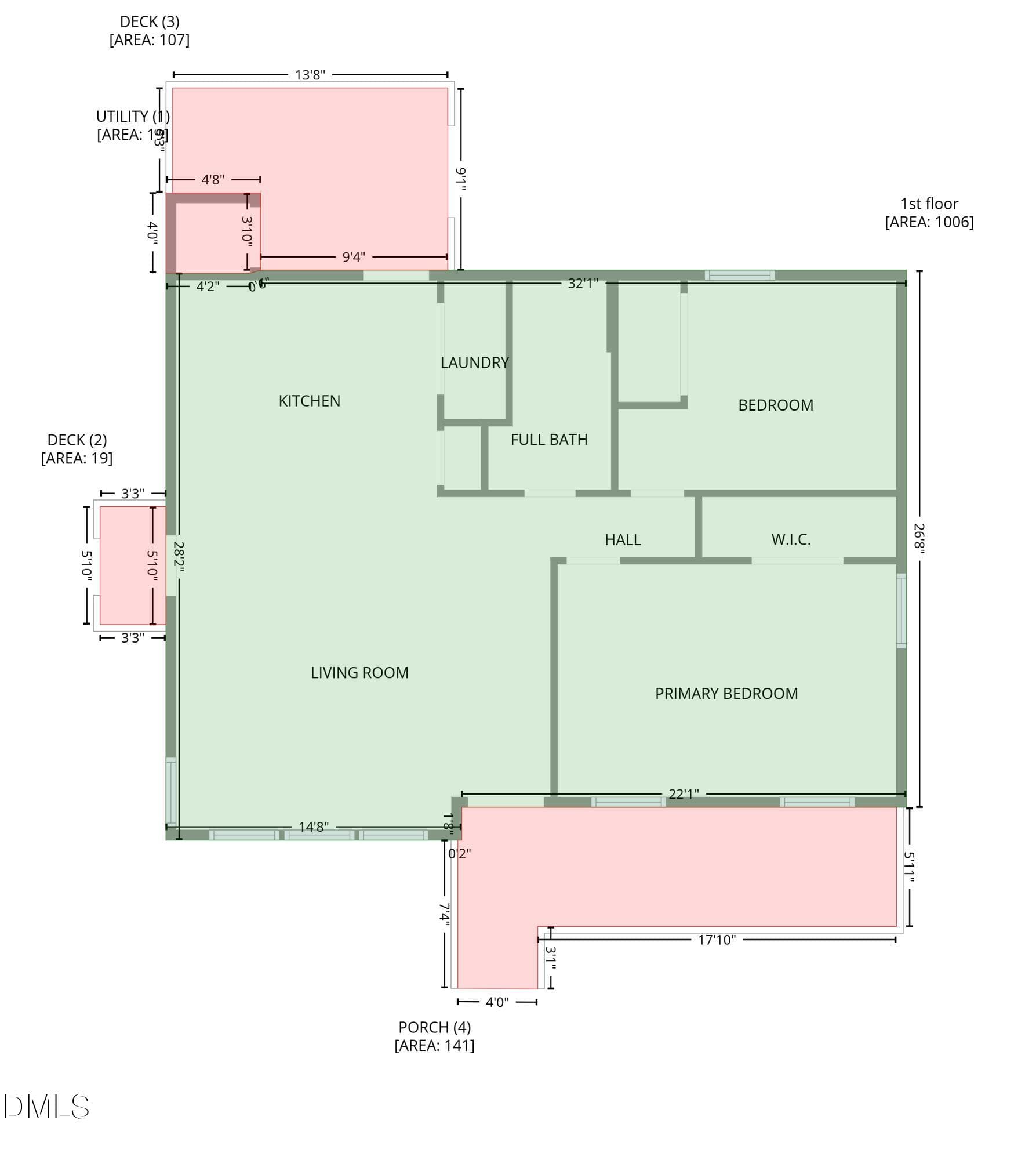 Floor Plan - 151 Creek Bend Drive, Vass, NC 28394