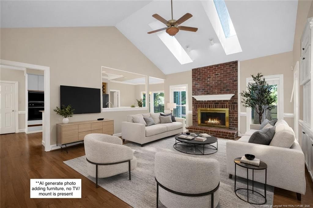 AI generated photo with furniture - 453 Kingsford Road, Fayetteville, NC 28314, Fayetteville