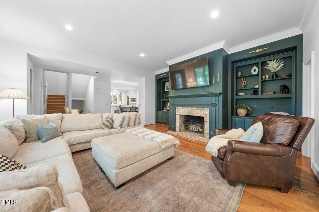 Living Room - 2602 Vintage Hill Court, Durham, NC 27712, Durham