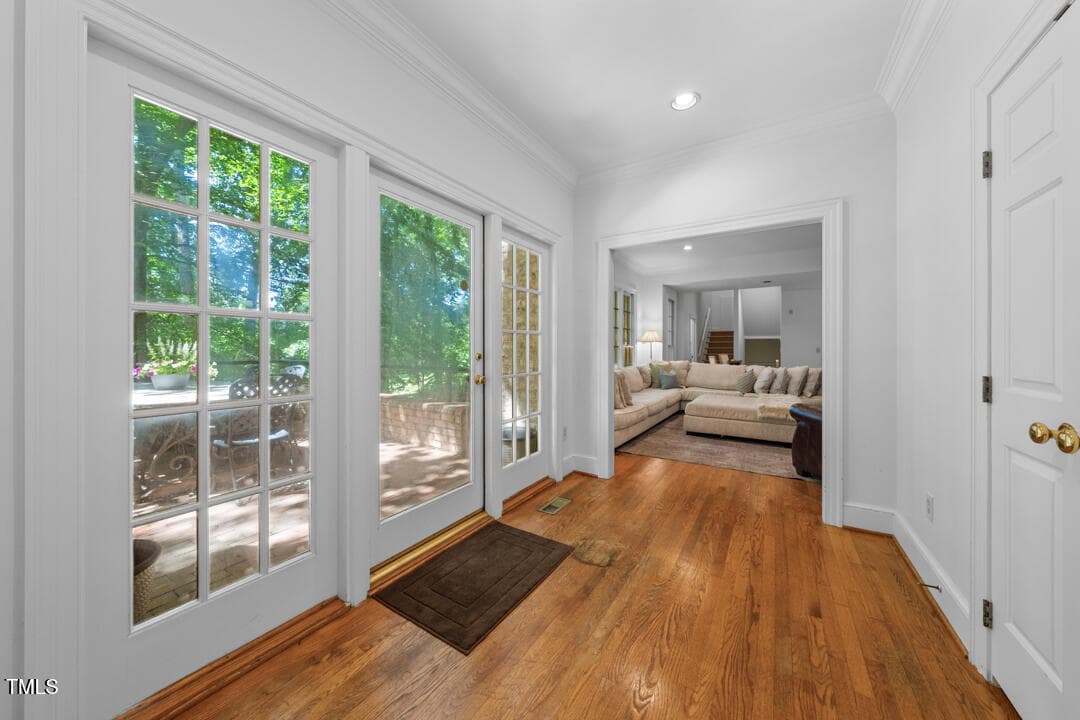 Back Porch Entry - 2602 Vintage Hill Court, Durham, NC 27712, Durham