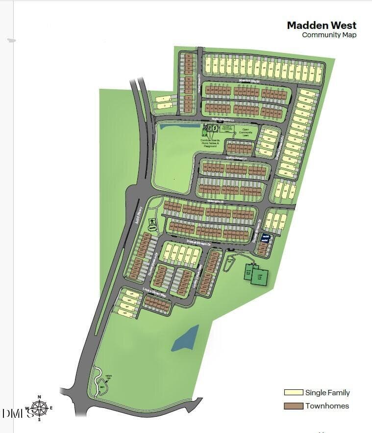 Madden West Map - 501 Dorset Stream Drive, Fuquay Varina, NC 27526, Fuquay Varina