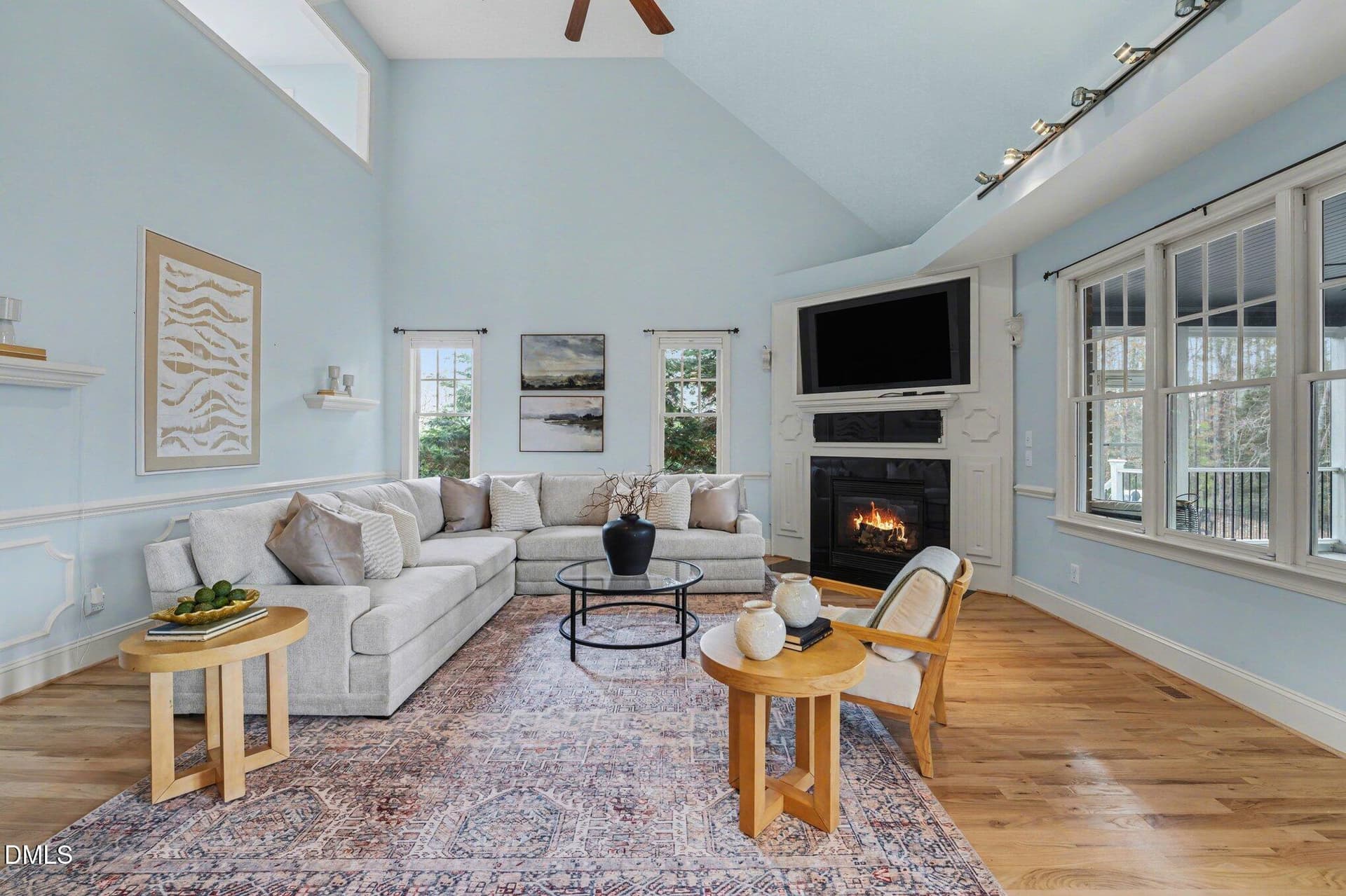 Living - 1325 Wakefield Farm Road, Zebulon, NC 27597