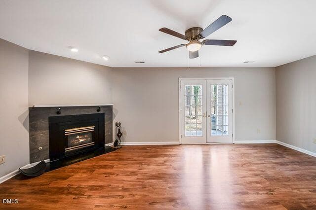 LIVING ROOM - 549 Darby Glen Lane, Durham, NC 27713, Durham