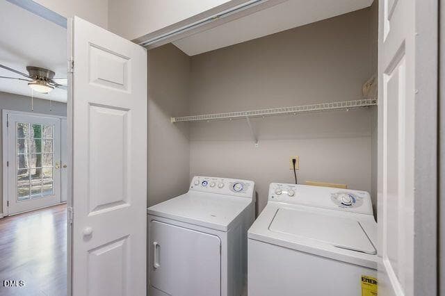 LAUNDRY CLOSET - 549 Darby Glen Lane, Durham, NC 27713, Durham