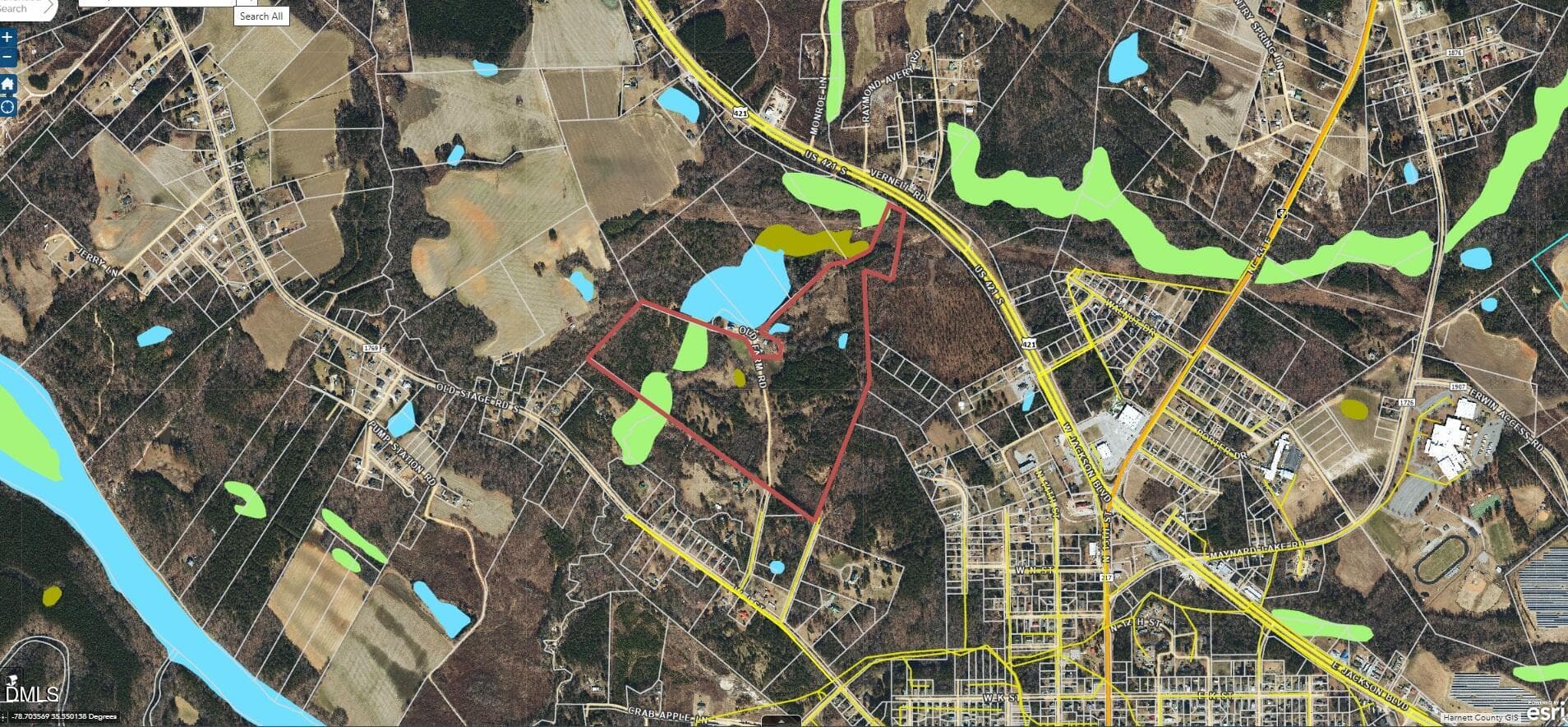 0 Old Farm Road, Erwin, NC 28339