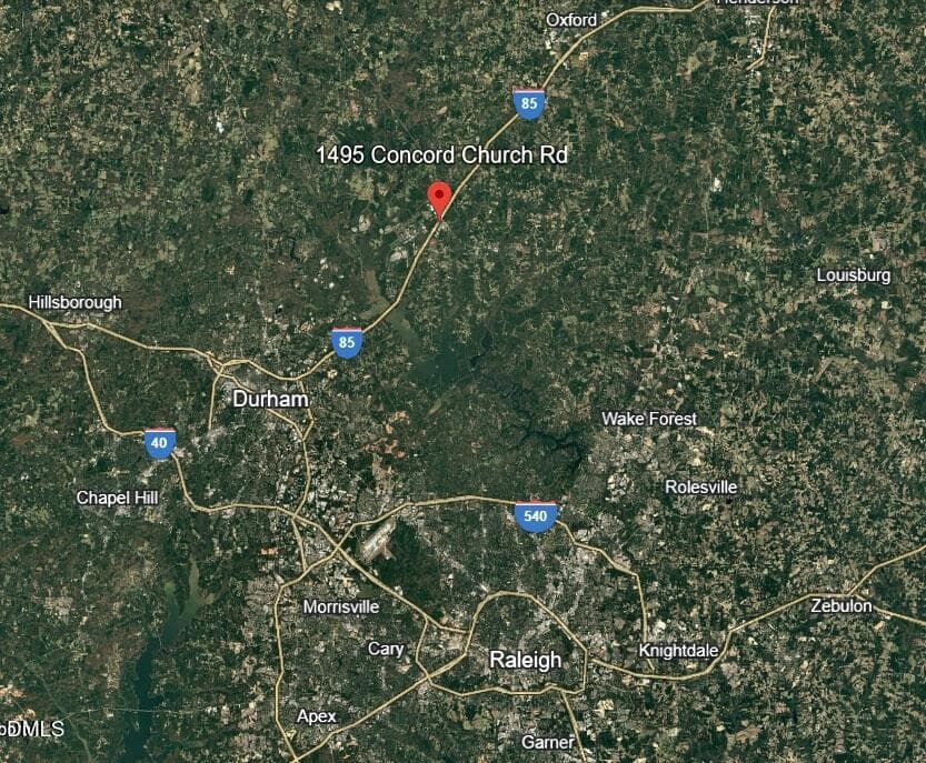 Aerial - 0 E Lyon Station Road, Creedmoor, NC 27522