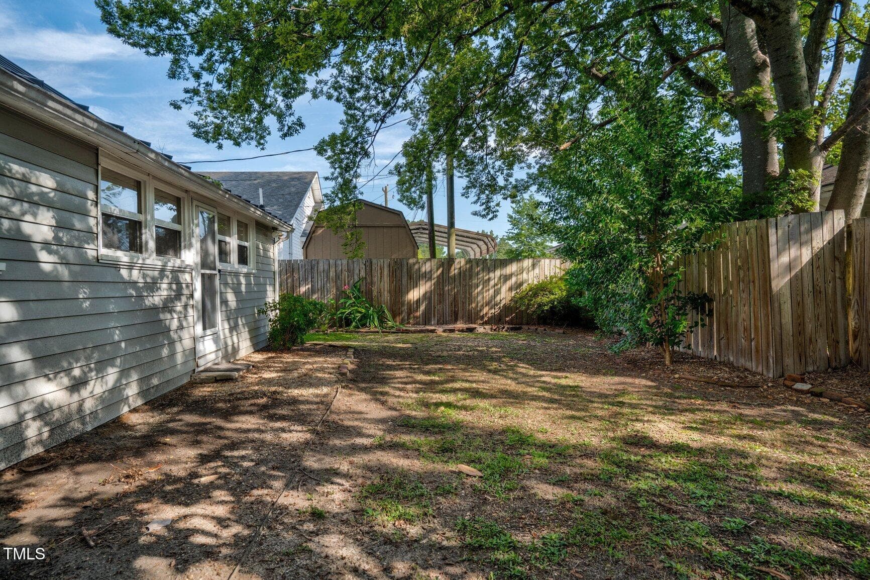 Back Yard - 605 Saint David Street, Tarboro, NC 27886