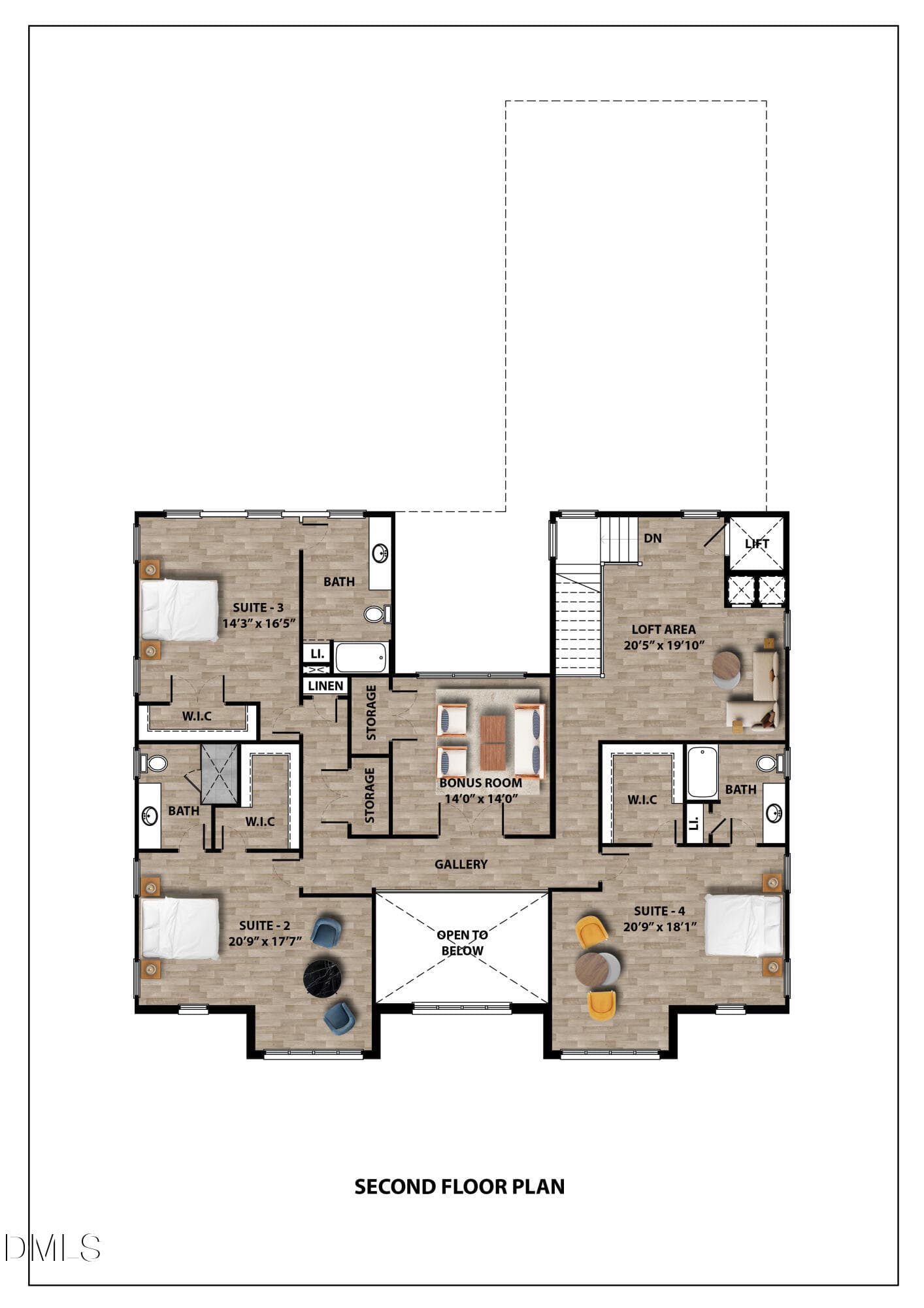 2817 Claremont SECOND FLOOR - 2817 Claremont Road, Raleigh, NC 27608, Raleigh