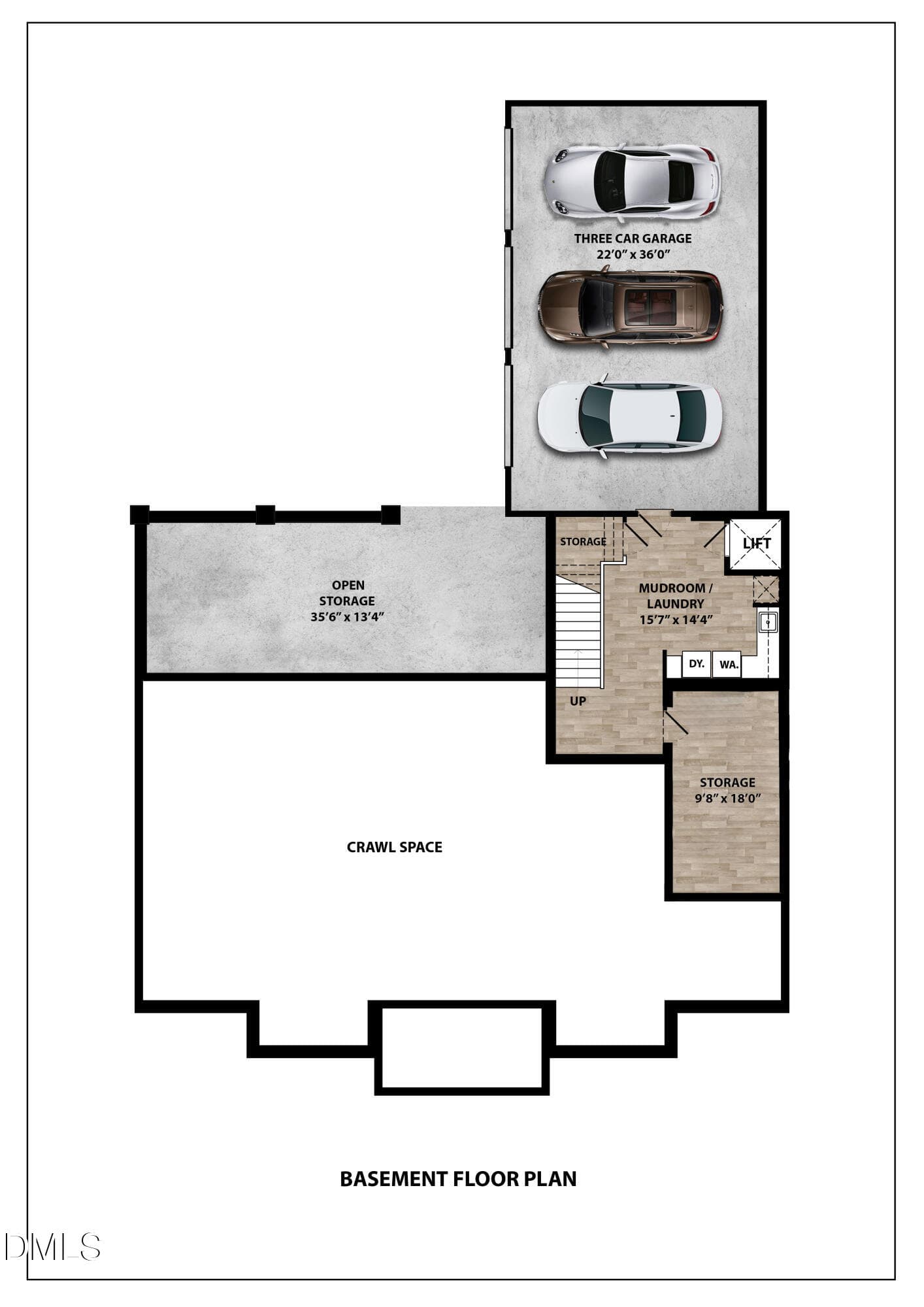 2817 Claremont BASEMENTv2 - 2817 Claremont Road, Raleigh, NC 27608, Raleigh