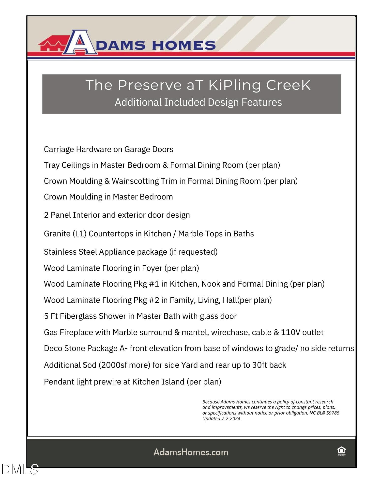 19-1830 Kipling Creek builder included f - 192 Kipling Crk Drive, Fuquay Varina, NC 27526