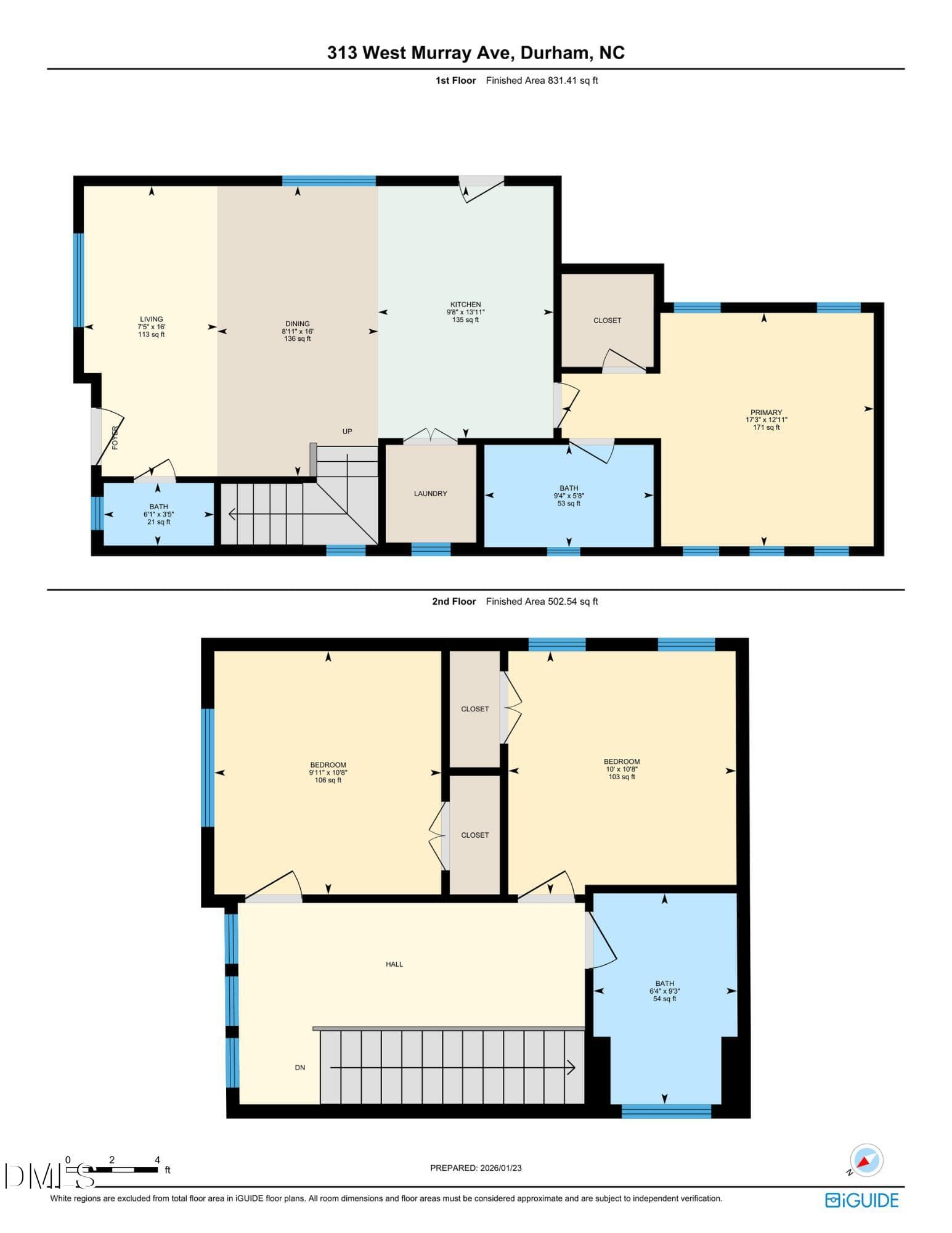 4 - 313 W Murray Avenue, Durham, NC 27704, Durham